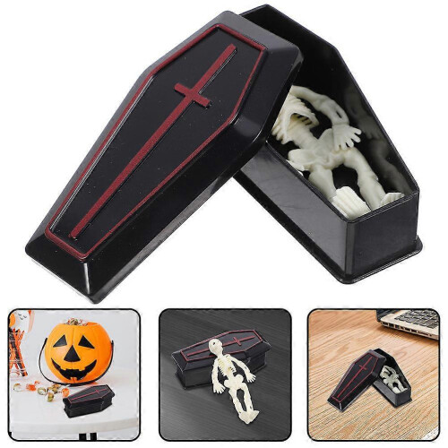 Set di 4 mini bare modello scheletro per decorazioni di Halloween 2