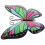 Décoration murale papillon en fer pour jardin 1