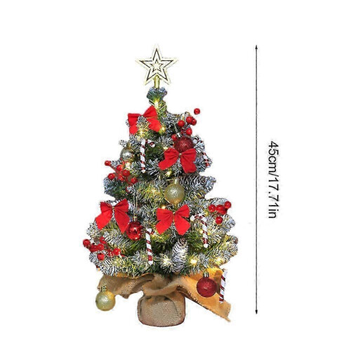 Miniature Christmas Tree Christmas Table Ornament Decorative Miniature Christmas Tree Desktop 1