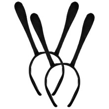 Fascia per capelli a tema ape per feste, 2 pezzi in tessuto, fasce per capelli a forma di ape per cosplay