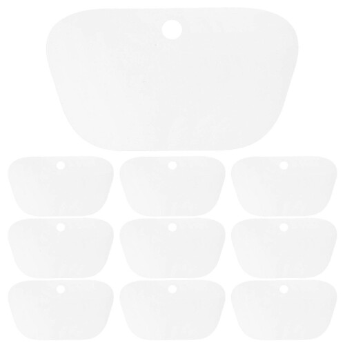 PVC Boot Shapers for High Boots 10Pcs Antiwrinkle Shoe Insert Support