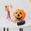 Set di 4 mini bare modello scheletro per decorazioni di Halloween 4