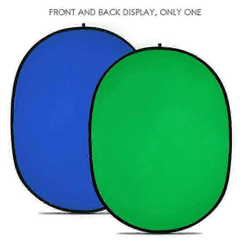 Photography reflector for portable green screen 2-color backdrop,z 1