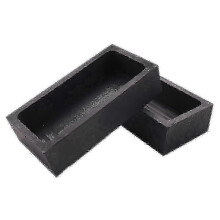 Crisol de moldeo de lingotes de grafito de 1 kg - Fusión rápida, alta estabilidad térmica para lingotes de oro y zinc.