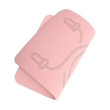 Quiet Tpe Anti Slip Jump Rope Mat for Indoor Exercise and Fitness Pink