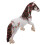 Figura de caballo de plástico simulada para decoración. 1