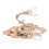 Dollhouse Light Miniature Wall Lamp for Decoration Use Compact Design 5