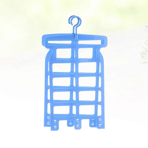 Home Drying Rack Blue Plastic for Pillow Multifunctional 2