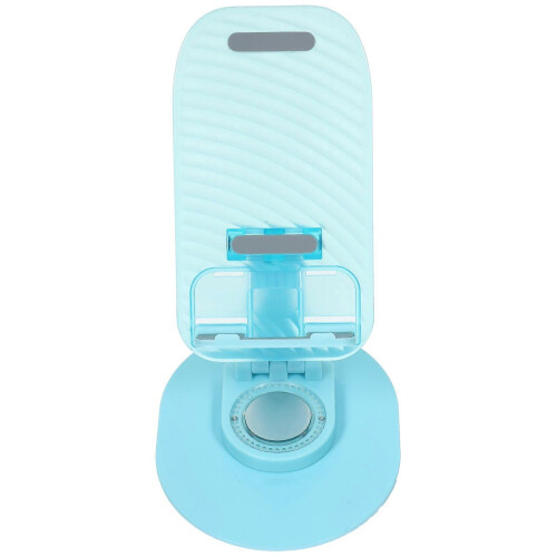 Sky-Blue Phone Stand Acrylic Rotating Foldable Phone Holder for Storage Use 1