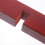 Divisorio mobile per porta con base in legno rosso scuro e ruote, 2 pezzi, per uso interno 5