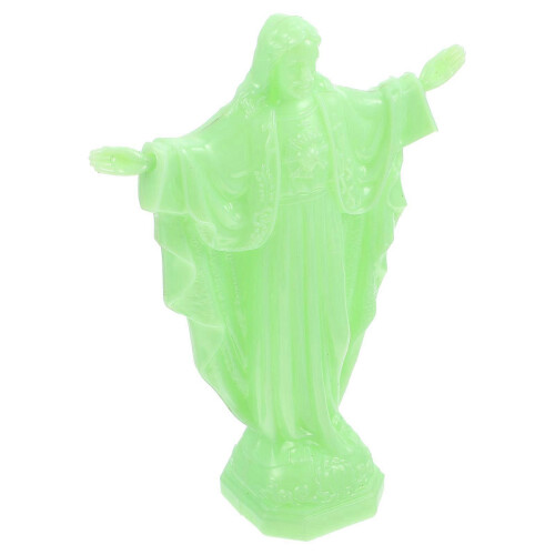 Jesus Statue Creative Religious Ornament for Desktop Decoration