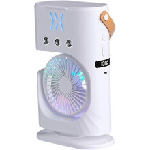 Tragbarer Sprühnebelventilator | Wiederaufladbarer Sprühnebelventilator | Verstellbarer Sprühnebelventilator