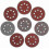 125 Pcs 125mm Sanding Discs, Circular Abrasive Paper for Orbital Sander, Assorted Grits,z 1