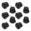Heavy-Duty Boat Rocker Switch 3-Position on-Off-on Function 10Pcs Black 1