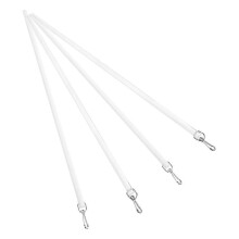 4Pcs Curtain Pull Wand Acrylic Drapery Rod for Smooth Curtain Pull
