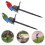 Gartensteckerlampe Papageienmotiv, 2er-Pack 3
