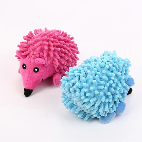 Hérisson en peluche sonore pour chien à mâcher (1 pièce) 2