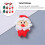 Formes adorables en résine, bricolage, loisirs créatifs, format compact, décorations de Noël, 20 pièces 4