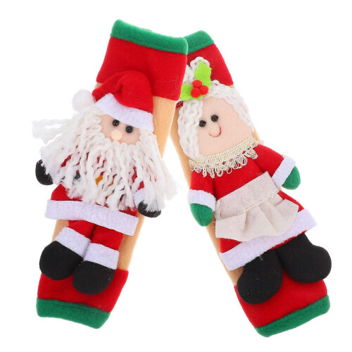 Fridge Handle Protectors Christmas Decorative Cover 4Pcs Included
