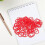 Plastic Red Binder Rings for DIY Loose Leaf Book Rings 100Pcs Set 4