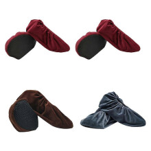 Anti-Slip Kids Lint Shoe Covers For Household Use Assorted Color Durable 4 Pairs