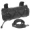 Bike Bag Handlebar Storage Case for Storage Large Capacity Black Nylon 1