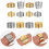 Sewing Thimbles Fingertip Protectors for Sewing Use 12Pcs Metal Thimbles 4