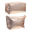 Golden Cosmetic Bags Portable Storage for Makeup 2Pcs PU 1