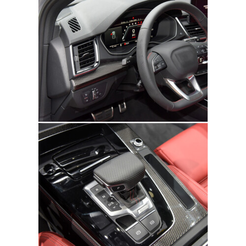 7PCS Carbon Zierleisten Ersatz Audi Q5 2018+