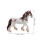 Figura de caballo de plástico simulada para decoración. 2