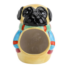 Caseta de cerámica para hámsteres, ideal para la comodidad de mascotas pequeñas. Colores surtidos.