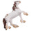 Figura de caballo de plástico simulada para decoración. 4