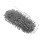 Grey Chenille Cleaning Mopping Slippers for Floor Cleaning with 2Pcs Soft Absorbent Soles 2