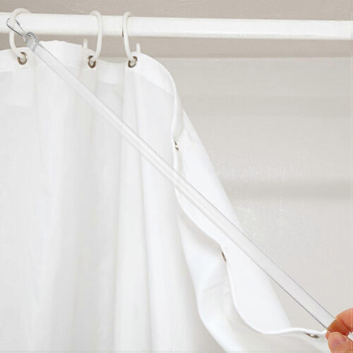 4Pcs Curtain Pull Wand Acrylic Drapery Rod for Smooth Curtain Pull 1
