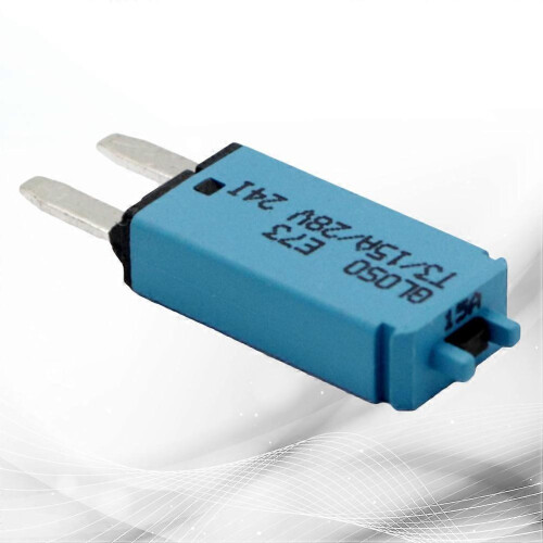 Car Resettable Fuse 15A 12V 24V Reset Standard Fuse 1