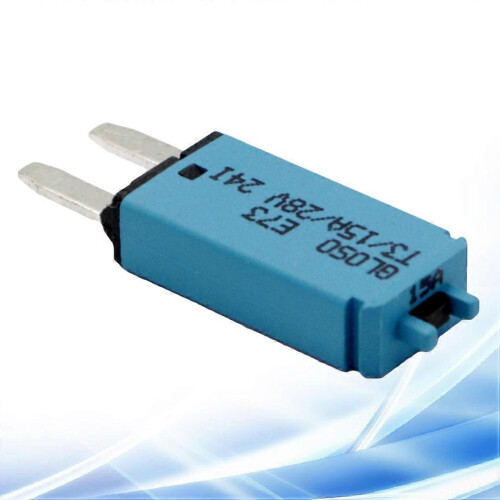 Car Resettable Fuse 15A 12V 24V Reset Standard Fuse 2