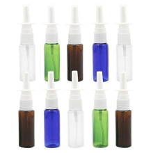 Frascos de spray nasal Mini pulverizador nasal para uso recargable 10 unidades color surtido