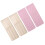 Pochette de rangement rose en PU pour pinces à épiler (4 pièces) 1