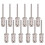 Polishing Grinder Nail Drill Bit for Use 12Pcs Practical Nail Tool Silver 2