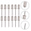 Polishing Grinder Nail Drill Bit for Use 12Pcs Practical Nail Tool Silver 3