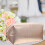 Golden Cosmetic Bags Portable Storage for Makeup 2Pcs PU 4