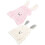 Absorbent Hair Towels Rabbit Pattern Hair Drying Hats 2Pcs for Home Use 2