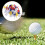 Segnapalle in plastica, rotondi, accessori da golf, 50 pezzi 2