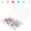 Convenient Thumbtacks Delicate Pushpins 100Pcs Blue for Home Use 2