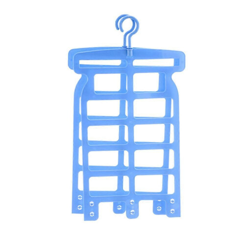 Home Drying Rack Blue Plastic for Pillow Multifunctional