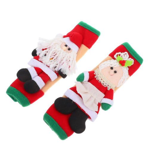 Fridge Handle Protectors Christmas Decorative Cover 4Pcs Included 2