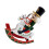 Christmas Nutcracker Wooden Nutcracker Soldier Ornament for Holiday Decorating 4
