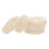 Ensemble de 5 porte-savons en luffa beige 4