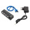 4 Port USB Hub USB 3.0 for Data Transfer with Individual and LED Indicators 1