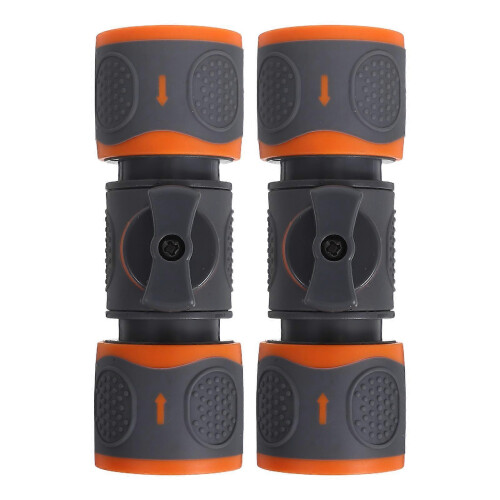 Water Hose Connector ABS Fitting Adapter for Washing Machine Car Wash 2Pcs
